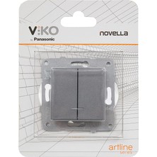 Misda Store Novella Trenda Füme Mekanizma+Düğme Kapak Çabuk Bağlantı Işık Komütatör