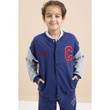 Cansın Mini Lacivert Erkek Çocuk Kolej Hırka 21494