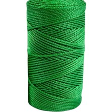 Makrome Ipi 3mm Polyester Koyu Yeşil