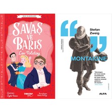 Alfa Yayınları Savaş ve Barış + Montaigne