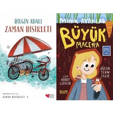 Can Yayınları Zaman Bisikleti 1 (Bilgin Adalı) ve Minik Ayaklar Büyük Macera (Hülya Tekin Çakır)