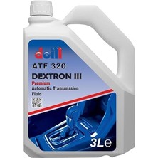 Misda Store Atf 320 Dexron Iıı-3 3 Litre Yarı Sentetik Otomatik Şanzıman Yağı (Üretim Yılı: 2025)