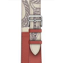 Mena Rise Series 4 44MM Swift Double Tour Strap Turuncu