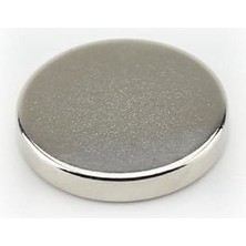 Disk Mıknatıs Ø18X3 mm – 5 Adet Süper Güçlü N35 Yuvarlak Mıknatıs – Manyetik Diskler Dıy, Hobi, Pano ve Endüstriyel Kullanım - Magneteksan