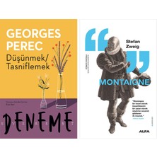 Alfa Yayınları Düşünmek Tasniflemek + Montaigne