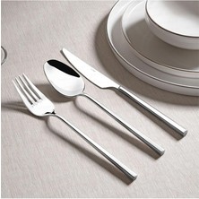 Misda Store Gloria Sade 12 Kişilik 84 Parça Kutulu Çatal Kaşık Bıçak Takımı