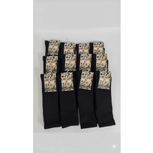 Dündar Cotton Asker Kışlık Çorapi, Topuk Burun Takviyeli , 12'li Paket