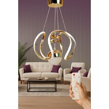 Luna Lighting Luna Model Kumandalı 3 Renk Salon Yemek Çocuk Odası Hol Antre Koridor LED Sarkıt Avize