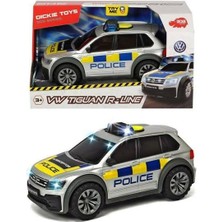 Simba Dickie  Vw Tiguan R-Line 25 cm 1:18 203714013038 Işıklı ve Sesli Vw Tiguan R-Line Polis Araba)