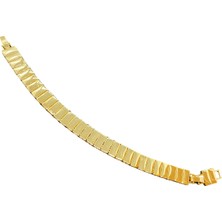 Fm Xupıng Gold Renk Trend Model Uzatmalı Metal Kısımlar Altın Renk 20 cm Uzunluğunda 10 Mm. Genişliginde  Xupıng  Bileklik