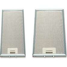 Misda Store Filtre Esty 1390 | 1350 Aspiratör Filtre Seti (Metal) | 20.5 x 47.6 cm & 13 x 47.6 cm ( 2 Adet )