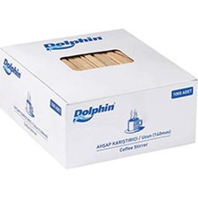 Misda Store At Market Dolphin Tahta Karıştırıcı 10CM 1000LI