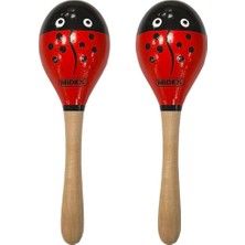 ORF-MRC-11X Örf Aletleri Ağaç Marakas Kaliteli Maracas 2 Adet (Çift)