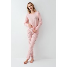 Rolypoly Kadın Pembe Pijama Takımı