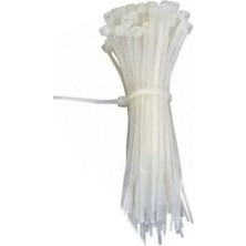 Üçel Plastik Cırt Kelepçe Beyaz 13CM 50 Adet