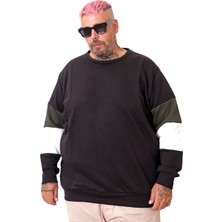 Mode Xl Erkek Sweat Bisiklet Parçalı U25817