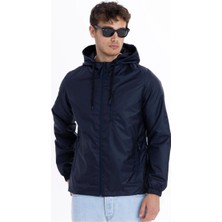 D1fference İçi Astarlı Su ve Rüzgar Geçirmez Erkek Cepli Yağmurluk