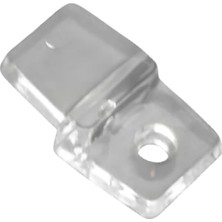 Adet Ayna Tırnağı Cam Ayna Tutucu Plastik Şeffaf