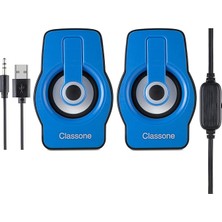 X1 Blue Rgb Gaming Hoparlör - Mavi