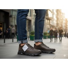 Dropland Erkek Günlük Mevsimlik Kışlık Hakiki Deri Siyah Ayakkabı Tpu Taban Ortopedik Bağcıklı