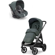 Inglesina Aptica Glam Tek El Tek Hamle ile Katlanıp Açılan Çift Yön Bebek Arabası Ana Kucağı Hediyeli