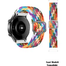 Nezih Case Xiaomi Watch S4 - S3 - S1 - S1 Active / S1 Pro / Watch 2 / Watch 2 Pro Uyumlu Tokalı Kordon Örgü