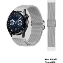 Nezih Case Huawei Watch Ultimate / Gt3 Se / Gt3 Elite / Gt Sport 46MM / Gt Runner Uyumlu Tokalı Kordon
