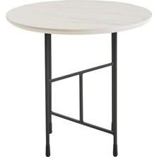 Doğtaş Maleki Sehpa Modern Tasarım Mermer Desenli 90x60x40 cm 2 Yıl Garantili