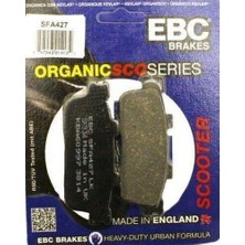 Ebc SFA427 2006-2015 Sym Hd Evo 200 Uyumlu Arka Fren Balatası Organik Balata