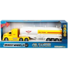 Sunman Oyuncak Maxx Wheels Sesli ve Işıklı Yakıt Tankeri 1:50