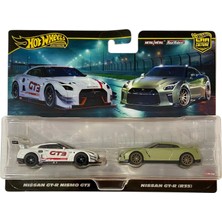 Hot Wheels Premium Car Culture 2'li Arabalar Nissan Gt-R Nismo Gt3 - Nissan Gt-R (R35)