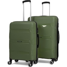 Reymond Luggage Lucas Polipropilen Kırılmaz Valiz, Orta Boy&büyük Boy