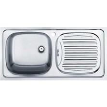 Teka EBM 45 Paslanmaz Çelik Sağ Damlalıklı Eviye 40132027