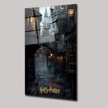 SteelArtDec Harry Potter Dıagon Yolu - Cam Tablo - DEG0256