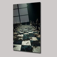 SteelArtDec Satranç - Cam Tablo - DEG0255