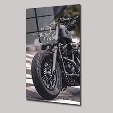 SteelArtDec Harley-Davıdson Motorsiklet - Cam Tablo - DEG0191