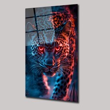 SteelArtDec Vahşi Pars - Cam Tablo - DEG0182