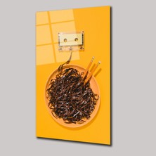 SteelArtDec Kaset Menü - Cam Tablo - DEG0096