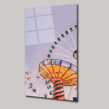 SteelArtDec Lunapark - Cam Tablo - DEG0105