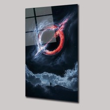 SteelArtDec Kozmik Uyanış - Cam Tablo - DEG0073