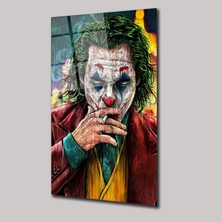 SteelArtDec Illüstrasyon Joker - Cam Tablo - DEG0039