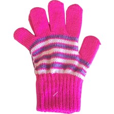Eleven Markets Çocuk Eldiveni Fuşya Bebe Eldiven 1-4 Yaş