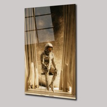 SteelArtDec Kozmik Yalnızlık - Cam Tablo - DEG0113