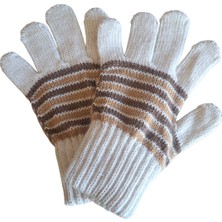 Eleven Markets Kız Çocuk Eldiven Krem 4-8 Yaş