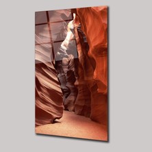 SteelArtDec Issız Kanyon - Cam Tablo - DEG0080