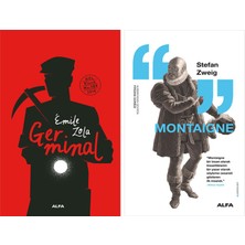 Alfa Yayınları Germinal (Ciltli) + Montaigne