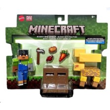 Mattel Minecraft Figür 3,25INCH-8,25CM - Ikili Paket GTT53