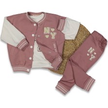 Necix's 243037 Kız Bebek Esence Ny Süzineli Kolej 3'lü Tulum