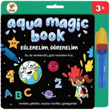 MCM Group Aqua Magic Book Eğlenelim Öğrenelim (Sihirli Boyama Kitabı)