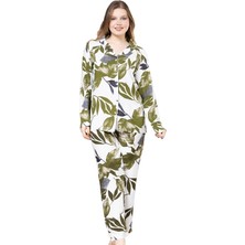 Bipamuk Amelia Casa Pamuklu Kumaş Kadın Pijama Takımı S/3xl